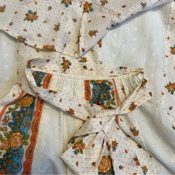 EUC Vintage Tumbleweeds Maxi Prairie Patchwork Skirt Size Small - Picture 12 of 12